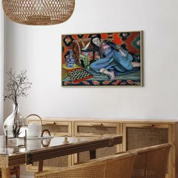 Obraz - Henri Matisse – Odaliska z tureckim krzesłem - obrazek 7