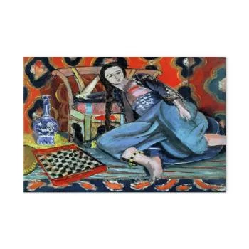 Obraz - Henri Matisse – Odaliska z tureckim krzesłem - obrazek 2
