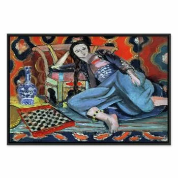 Obraz - Henri Matisse – Odaliska z tureckim krzesłem - obrazek 2