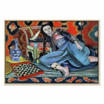 Obraz - Henri Matisse – Odaliska z tureckim krzesłem - obrazek 2