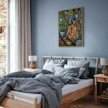 Obraz - Henri Matisse – Figura dekoracyjna na tle ozdobnym - obrazek 6