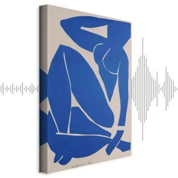 Obraz - Henri Matisse – Niebieski Nago III