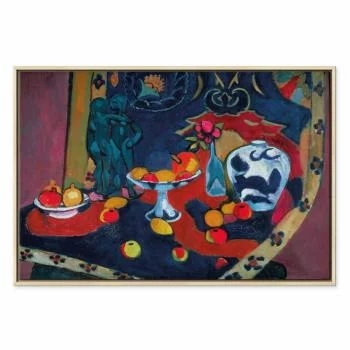 Obraz - Henri Matisse – Martwa natura z owocami i posągiem z brązu - obrazek 2