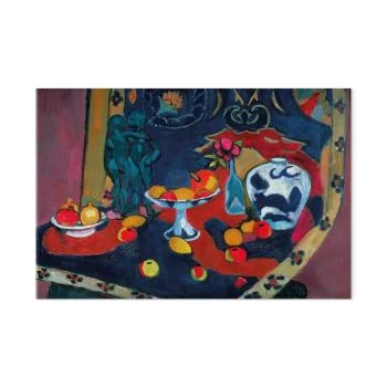 Obraz - Henri Matisse – Martwa natura z owocami i posągiem z brązu - obrazek 2