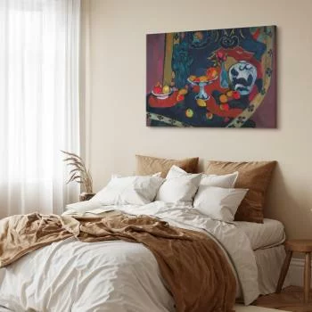Obraz - Henri Matisse – Martwa natura z owocami i posągiem z brązu - obrazek 6
