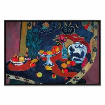 Obraz - Henri Matisse – Martwa natura z owocami i posągiem z brązu - obrazek 2