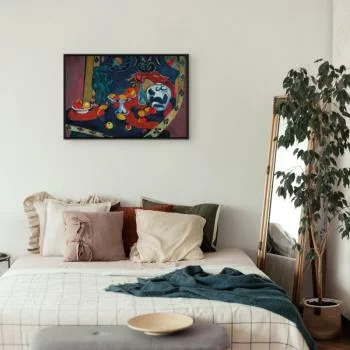 Obraz - Henri Matisse – Martwa natura z owocami i posągiem z brązu - obrazek 6