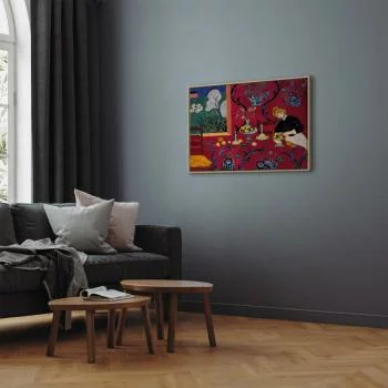Obraz - Henri Matisse – Harmonia w czerwieni (Czerwony pokój) - obrazek 5
