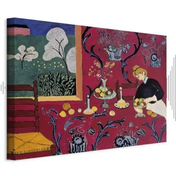Obraz - Henri Matisse – Harmonia w czerwieni (Czerwony pokój)
