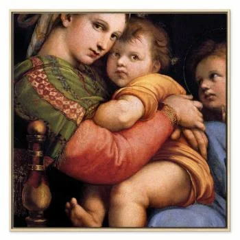 Obraz - Rafael Santi – Madonna on a Chair - obrazek 2