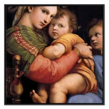 Obraz - Rafael Santi – Madonna on a Chair - obrazek 2