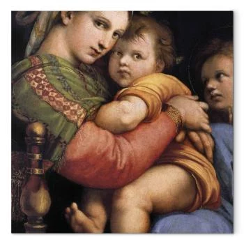 Obraz - Rafael Santi – Madonna on a Chair - obrazek 2
