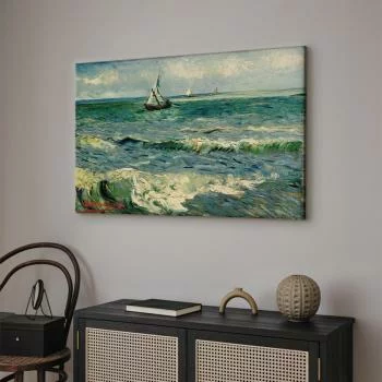 Obraz - Vincent van Gogh – Widok morza w Saintes-Maries - obrazek 5