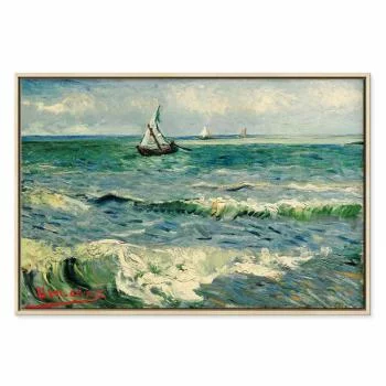 Obraz - Vincent van Gogh – Widok morza w Saintes-Maries - obrazek 2