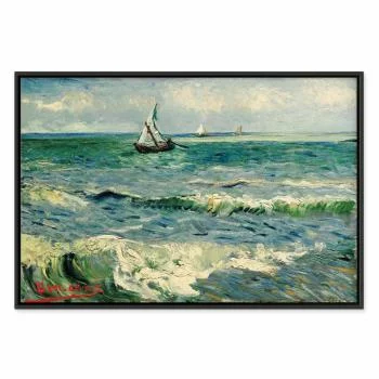Obraz - Vincent van Gogh – Widok morza w Saintes-Maries - obrazek 2