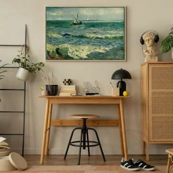 Obraz - Vincent van Gogh – Widok morza w Saintes-Maries - obrazek 7