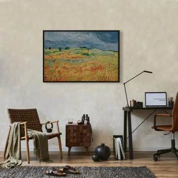 Obraz - Vincent van Gogh – Pola z kwitnącymi makami - obrazek 7