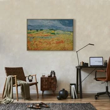 Obraz - Vincent van Gogh – Pola z kwitnącymi makami - obrazek 7