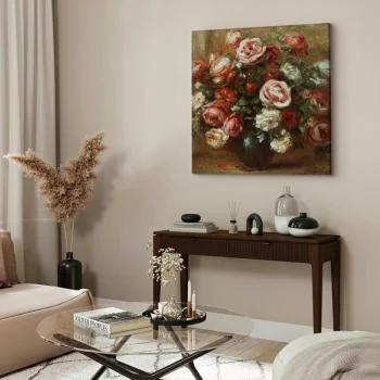 Obraz - Pierre-Auguste Renoir – Bukiet róż (martwa natura) - obrazek 5