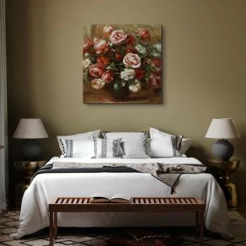 Obraz - Pierre-Auguste Renoir – Bukiet róż (martwa natura) - obrazek 6