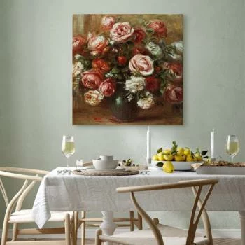 Obraz - Pierre-Auguste Renoir – Bukiet róż (martwa natura) - obrazek 7