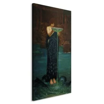 Obraz - John William Waterhouse – Zazdrosna Kirke
