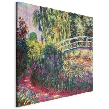 Obraz - Claude Monet – Japoński mostek w Giverny