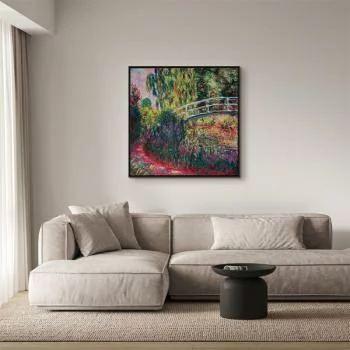 Obraz - Claude Monet – Japoński mostek w Giverny - obrazek 5
