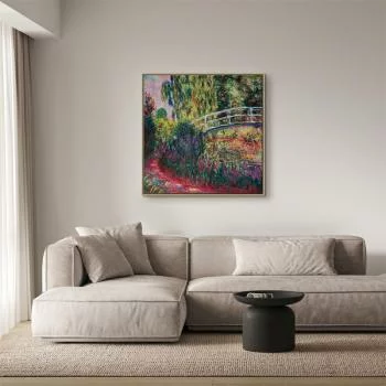 Obraz - Claude Monet – Japoński mostek w Giverny - obrazek 5