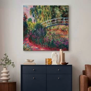 Obraz - Claude Monet – Japoński mostek w Giverny - obrazek 5