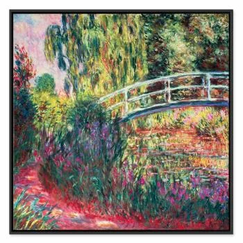 Obraz - Claude Monet – Japoński mostek w Giverny - obrazek 2