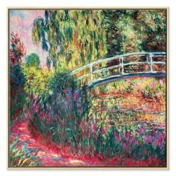 Obraz - Claude Monet – Japoński mostek w Giverny - obrazek 2