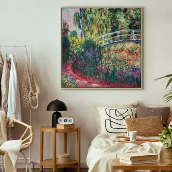 Obraz - Claude Monet – Japoński mostek w Giverny - obrazek 6