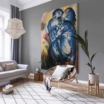 Obraz XXL - Franz Marc – Wieża błękitnych koni - obrazek 5