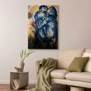 Obraz - The tower of blue horses (Franz Marc) - obrazek 4