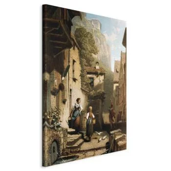 Obraz - Im Dachstübchen (Carl Spitzweg) - obrazek 2