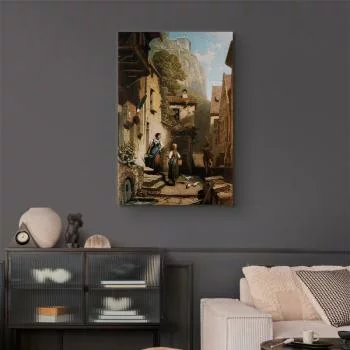 Obraz - Im Dachstübchen (Carl Spitzweg) - obrazek 4