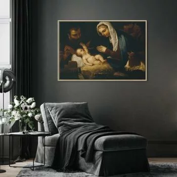 Obraz - Tintoretto – Święta Rodzina - obrazek 5