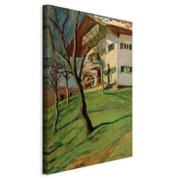 Obraz - August Macke – Nasz mały domek w Tegernsee