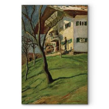 Obraz - August Macke – Nasz mały domek w Tegernsee - obrazek 2