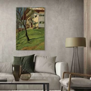 Obraz - Unser Häuschen in Tegernsee (August Macke) - obrazek 5