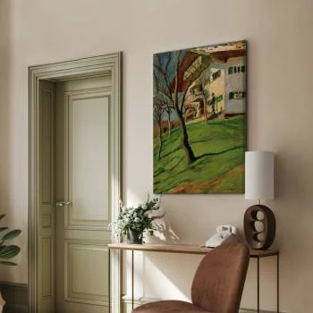 Obraz - August Macke – Nasz mały domek w Tegernsee - obrazek 5