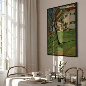 Obraz - Unser Häuschen in Tegernsee (August Macke) - obrazek 6
