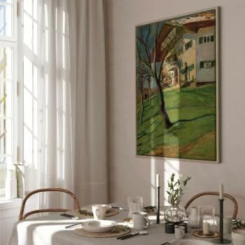 Obraz - Unser Häuschen in Tegernsee (August Macke) - obrazek 6
