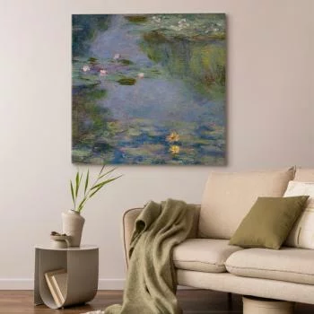 Obraz - Nenufary (Lilie wodne) (Claude Monet) - obrazek 2