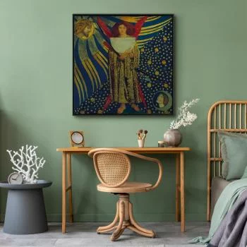 Obraz - Dante Gabriel Rossetti – Miłość Dantego - obrazek 7