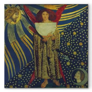 Obraz - Dante Gabriel Rossetti – Miłość Dantego - obrazek 2