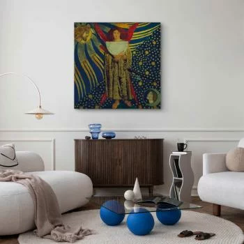 Obraz - Dante Gabriel Rossetti – Miłość Dantego - obrazek 5