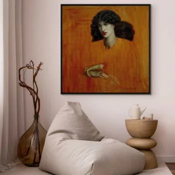 Obraz - Dante Gabriel Rossetti – Kobieta w oknie - obrazek 5