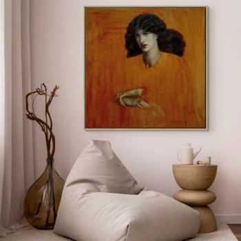 Obraz - Dante Gabriel Rossetti – Kobieta w oknie - obrazek 5